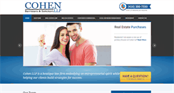 Desktop Screenshot of cohenlaw.ca